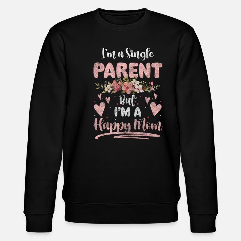 Monoparental - Sweat bio CHANGER Stanley/Stella Unisexe - noir