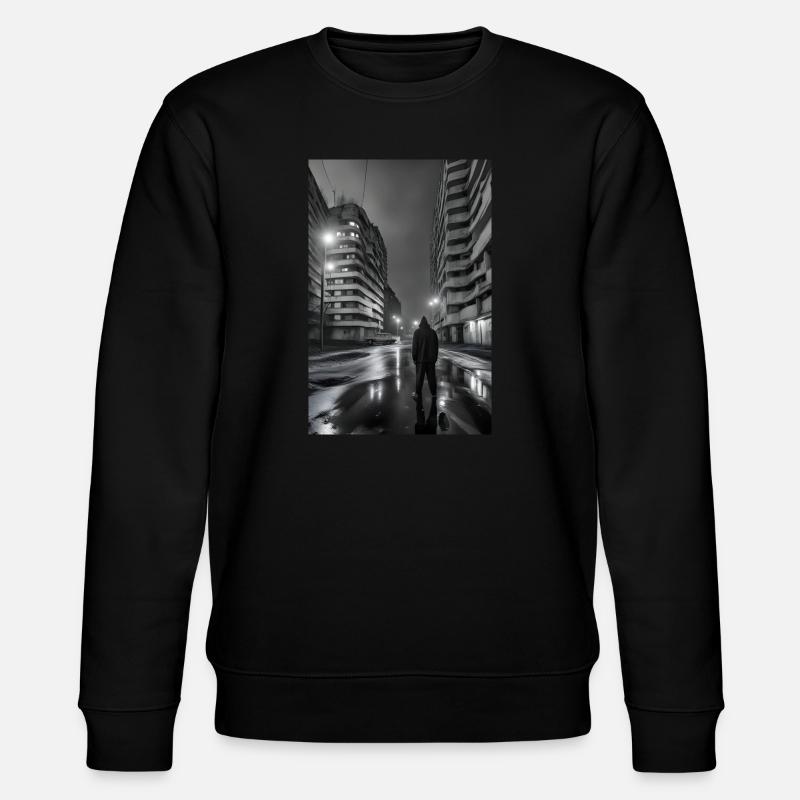 La route - Sweat bio CHANGER Stanley/Stella Unisexe - noir