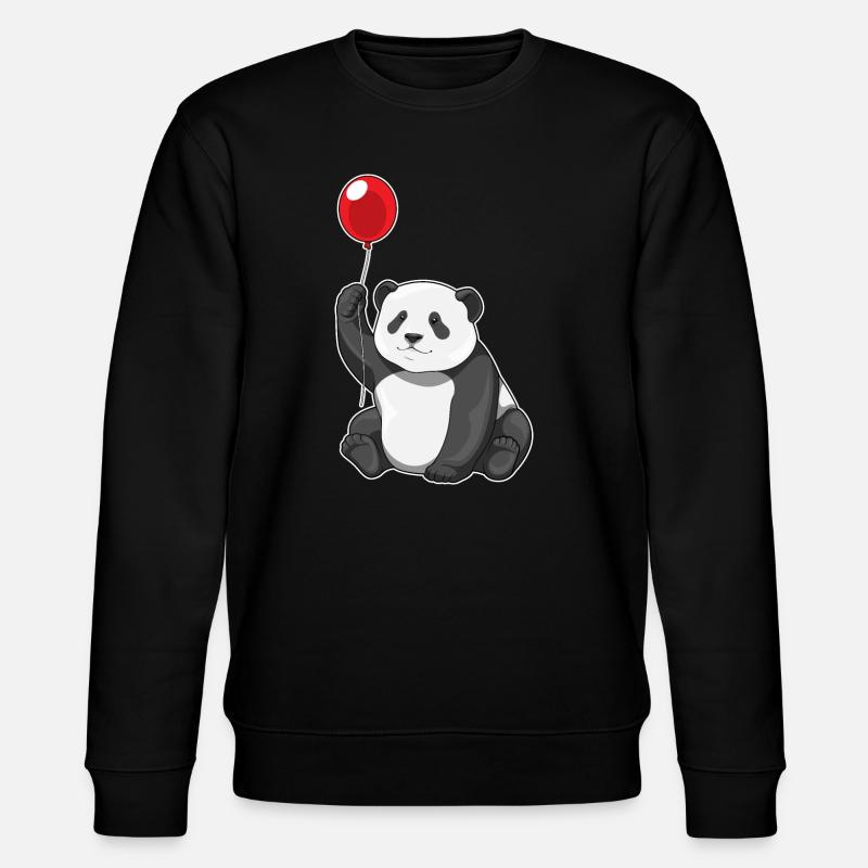 Ballon Panda - Sweat bio CHANGER Stanley/Stella Unisexe - noir