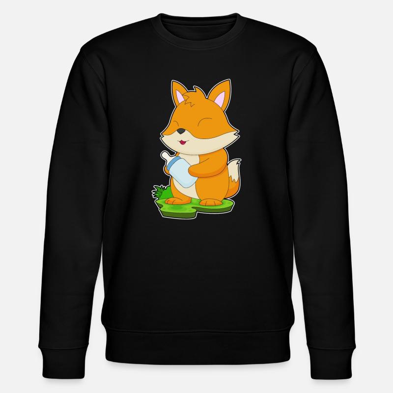 Biberon Fox - Sweat bio CHANGER Stanley/Stella Unisexe - noir