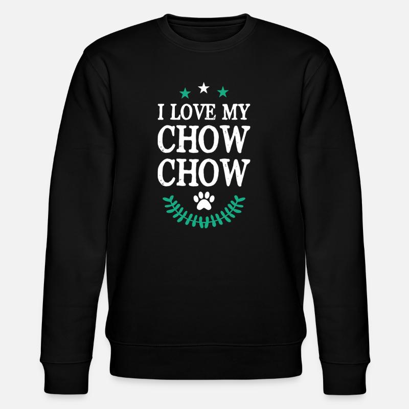 CHOW_CHOW - Stanley/Stella CHANGER Unisex Organic Sweatshirt - black