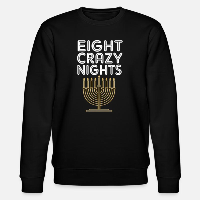 Hanoukka Hanoukka Hanoucca - Sweat bio CHANGER Stanley/Stella Unisexe - noir