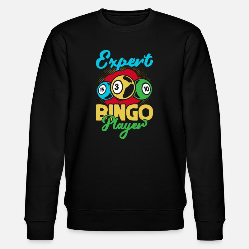 Jeu de bingo Expert Joueur Bingo - Sweat bio CHANGER Stanley/Stella Unisexe - noir