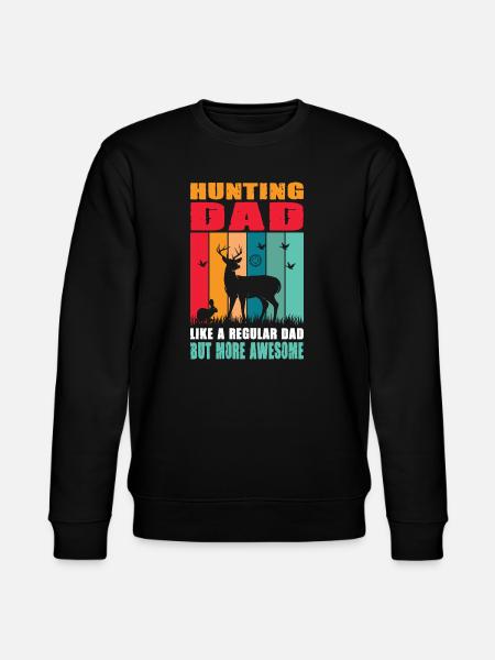 Hunter Gift Hunting Hunting Hunter Exam - Stanley/Stella CHANGER Unisex Organic Sweatshirt - black