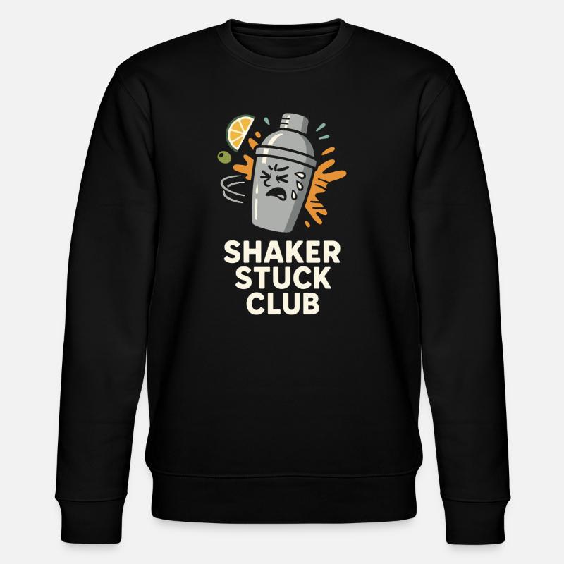 Shaker Stuck Mixologue débutant - Sweat bio CHANGER Stanley/Stella Unisexe - noir