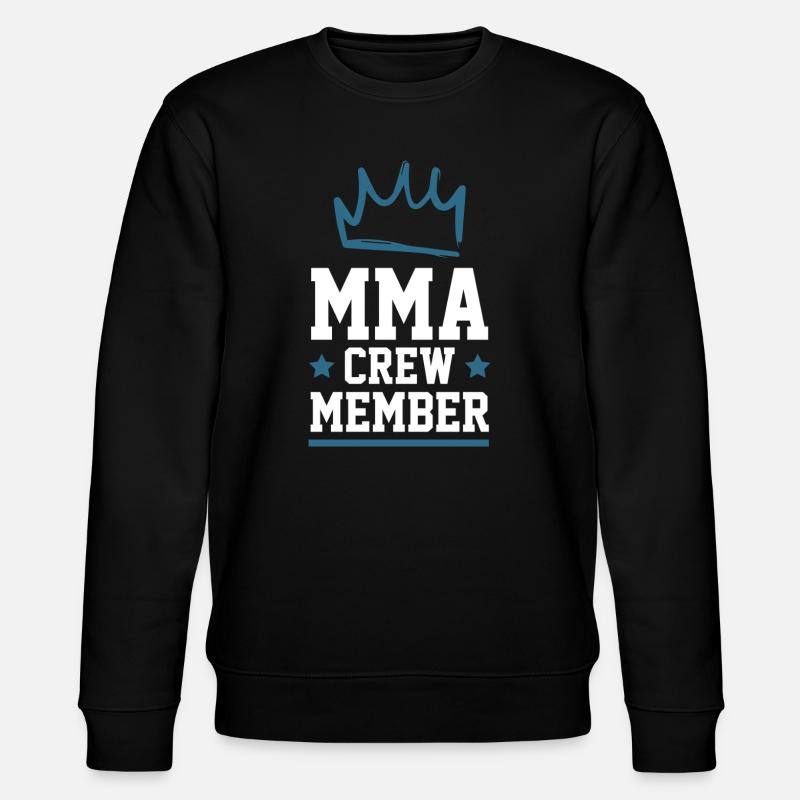 Mma Crew - Stanley/Stella Unisex Bio-Sweatshirt CHANGER  - Schwarz
