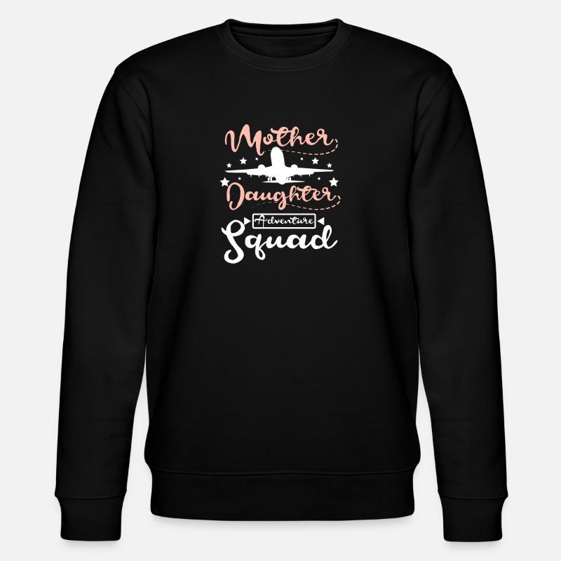 Escouade d’aventure Mère Fille - Sweat bio CHANGER Stanley/Stella Unisexe - noir
