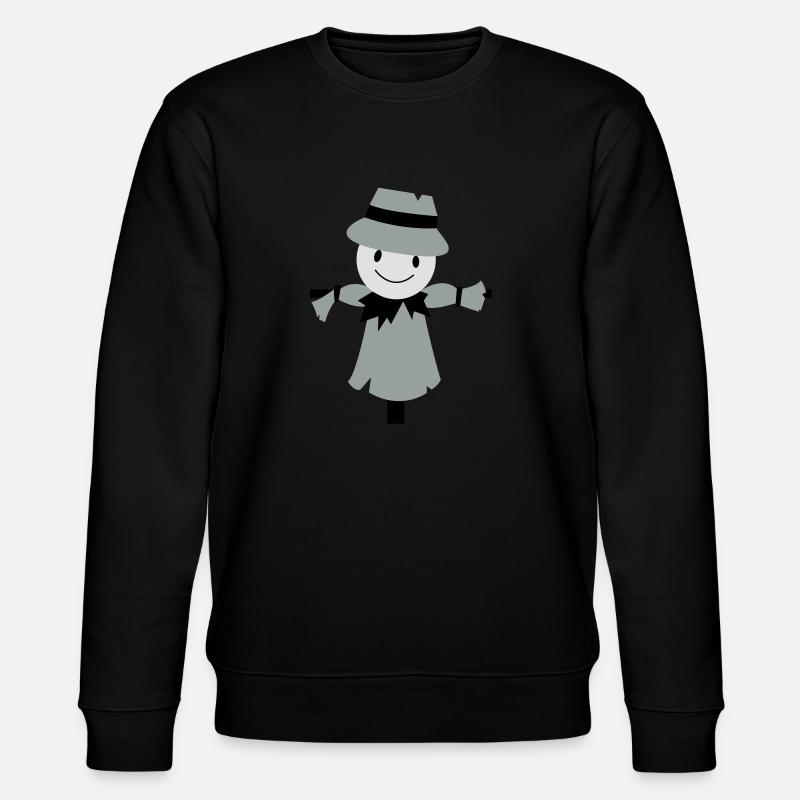 vogelscheuche - Stanley/Stella Unisex Bio-Sweatshirt CHANGER  - Schwarz