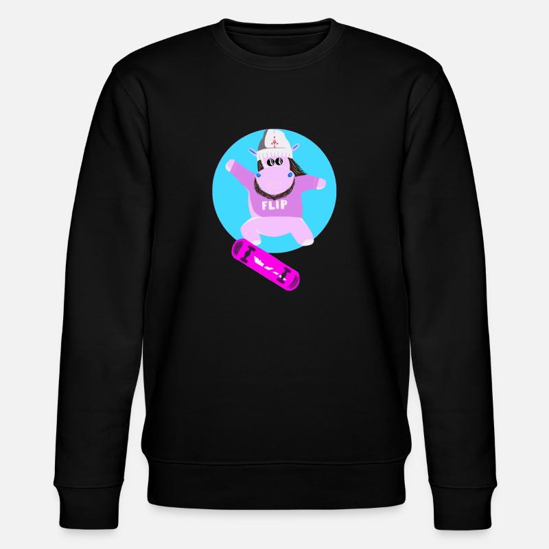 kleiner Lomepal - Stanley/Stella Unisex Bio-Sweatshirt CHANGER  - Schwarz
