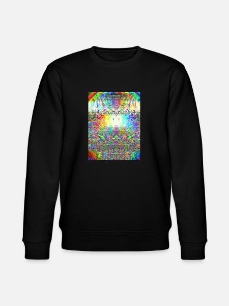 Psychic Owl - Stanley/Stella CHANGER Unisex Organic Sweatshirt - black