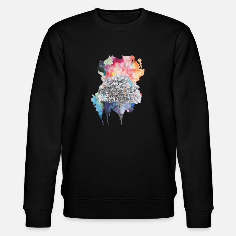 Explosion de couleur - Sweat bio CHANGER Stanley/Stella Unisexe - noir