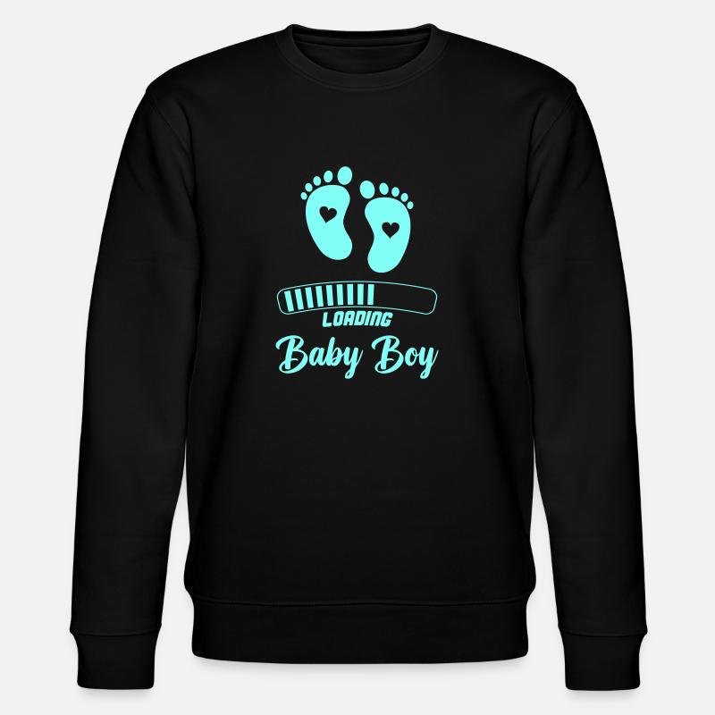 loading baby boy - Stanley/Stella CHANGER Unisex Organic Sweatshirt - black