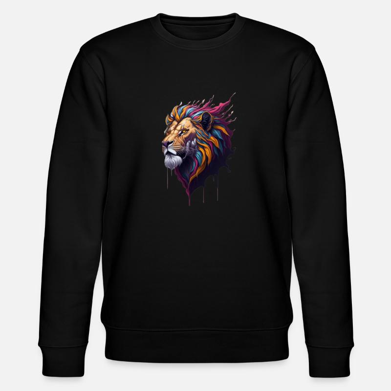 Couleur Lion - Sweat bio CHANGER Stanley/Stella Unisexe - noir