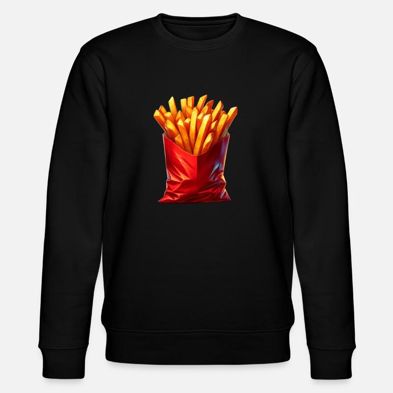 Frites - Sweat bio CHANGER Stanley/Stella Unisexe - noir
