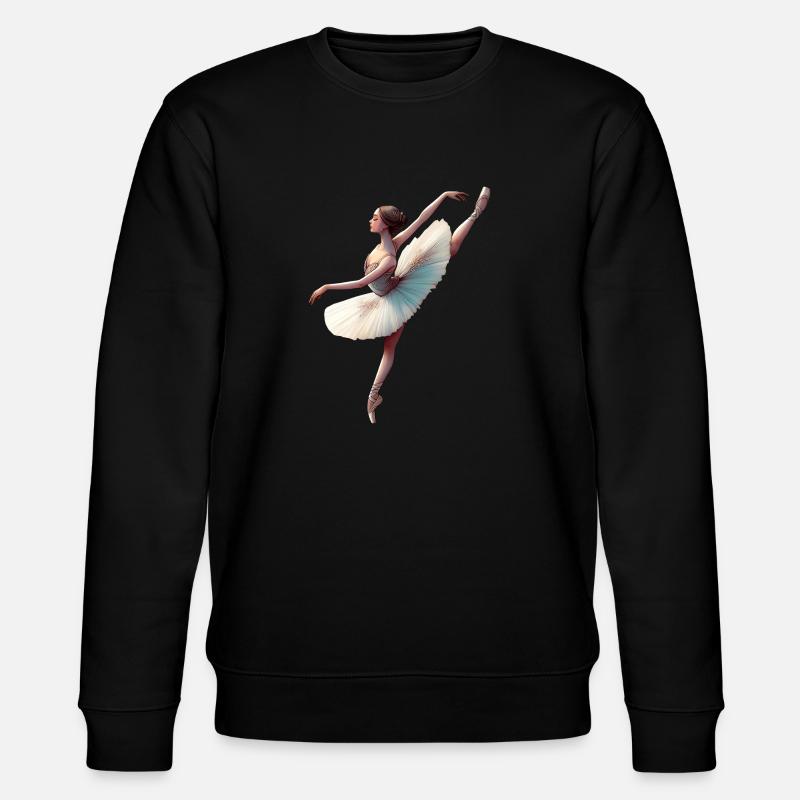 Moon Dancer - Celestial Grace - Stanley/Stella CHANGER Unisex Organic Sweatshirt - black