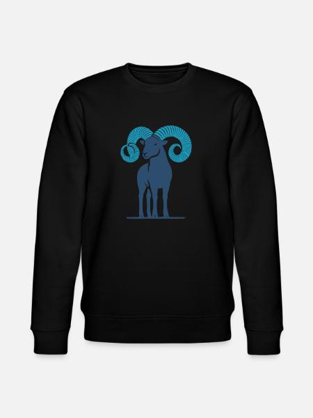 widder 1 - Stanley/Stella Unisex Bio-Sweatshirt CHANGER - Schwarz
