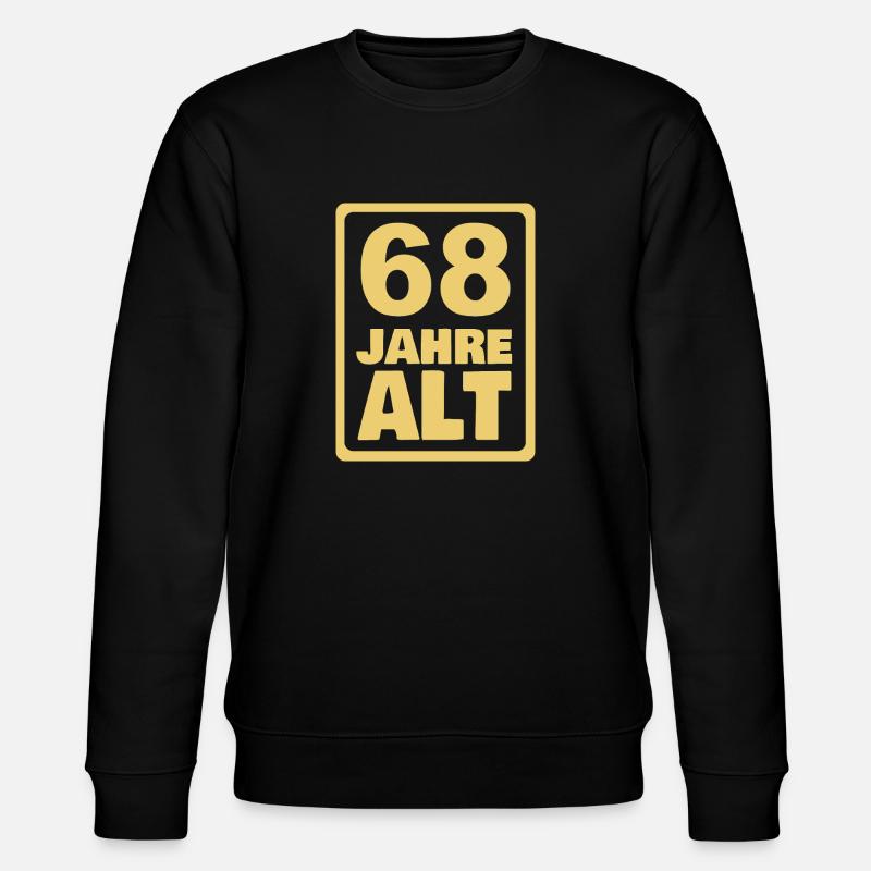 68 - Stanley/Stella Unisex Bio-Sweatshirt CHANGER  - Schwarz