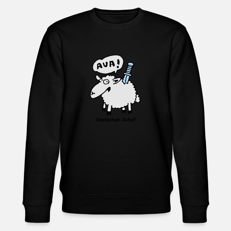 gestochen_schaf - Sweat bio CHANGER Stanley/Stella Unisexe - noir