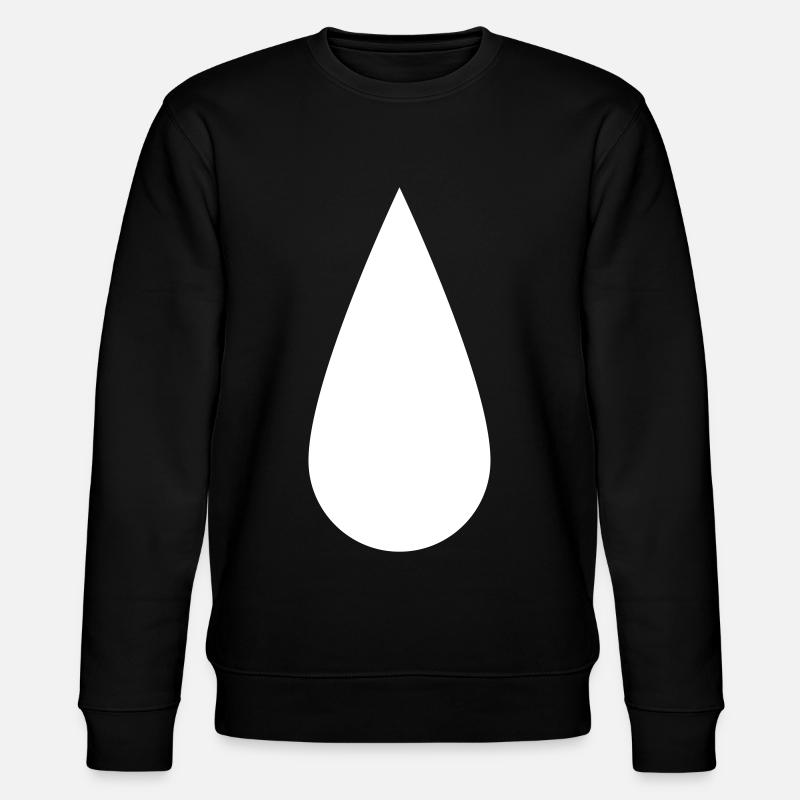 Träne - Stanley/Stella Unisex Bio-Sweatshirt CHANGER  - Schwarz