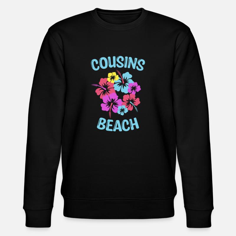 Plage de Cousins - Sweat bio CHANGER Stanley/Stella Unisexe - noir
