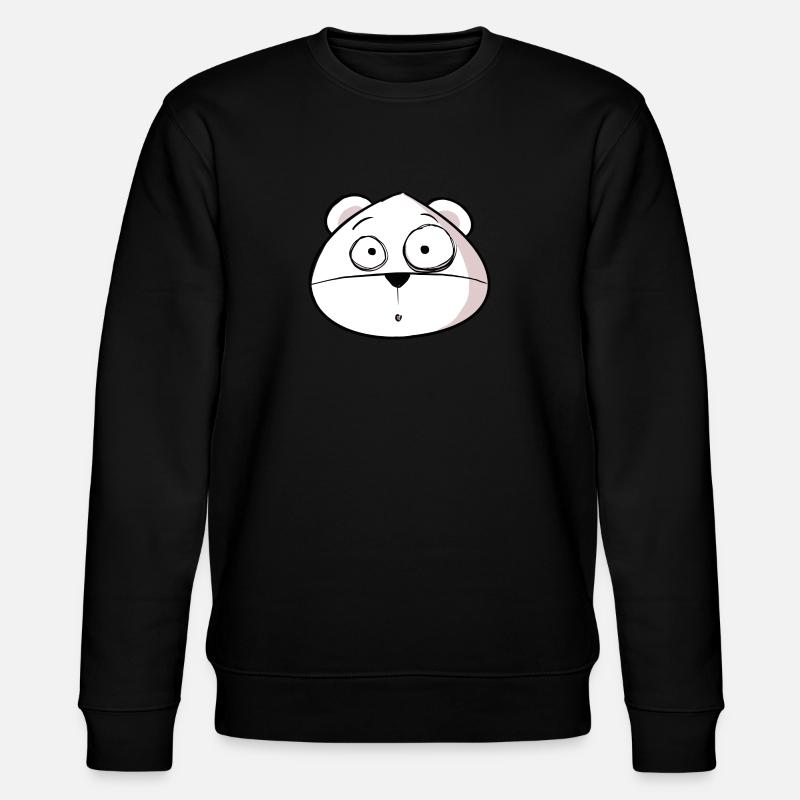Uh oh - Stanley/Stella Unisex Bio-Sweatshirt CHANGER  - Schwarz