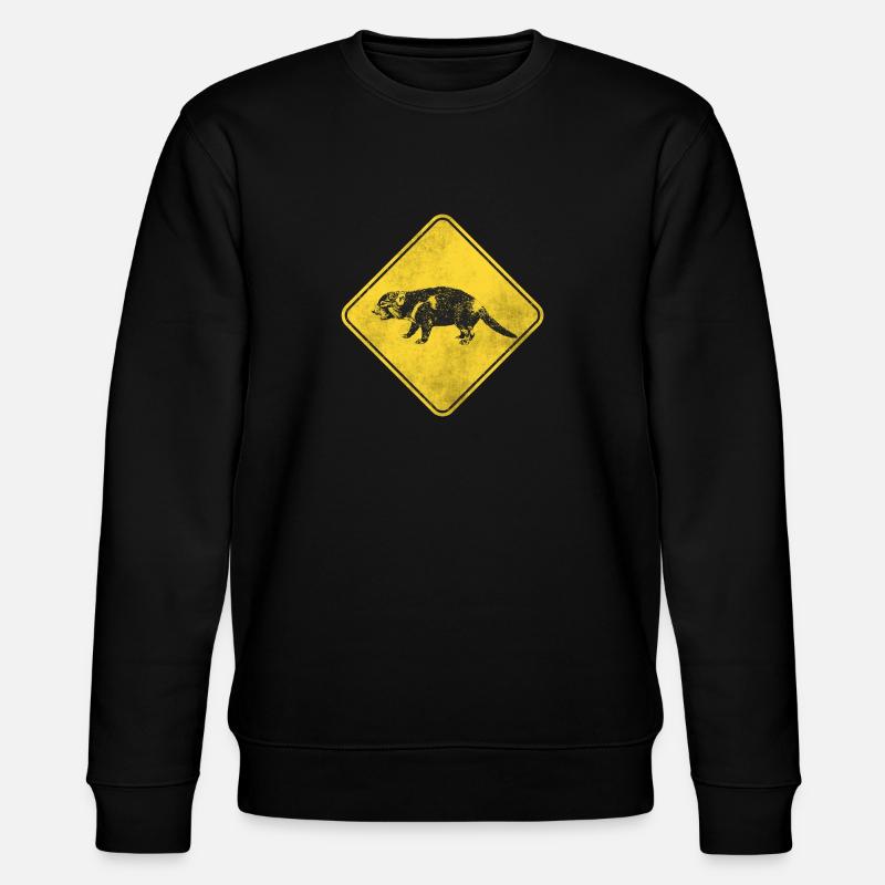 Diable de Tasmanie - Sweat bio CHANGER Stanley/Stella Unisexe - noir
