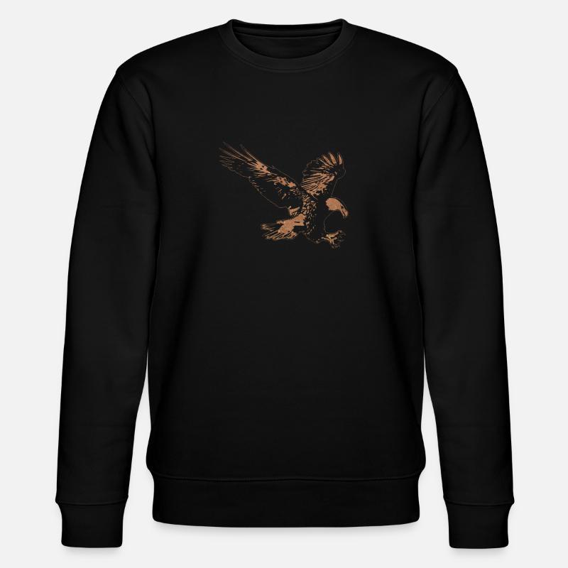 An eagle - Sweat bio CHANGER Stanley/Stella Unisexe - noir