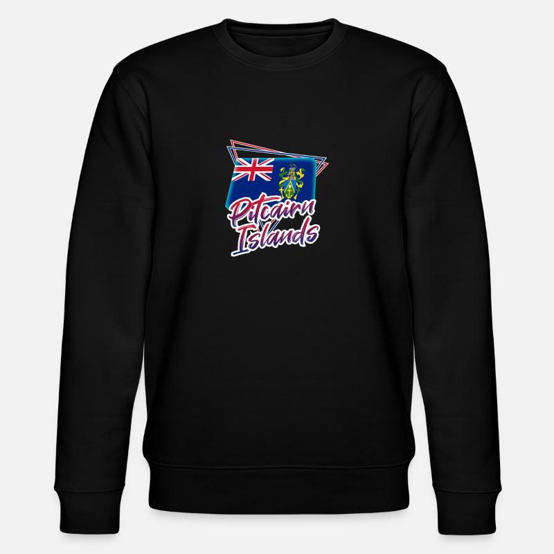 Îles Pitcairn - Sweat bio CHANGER Stanley/Stella Unisexe - noir