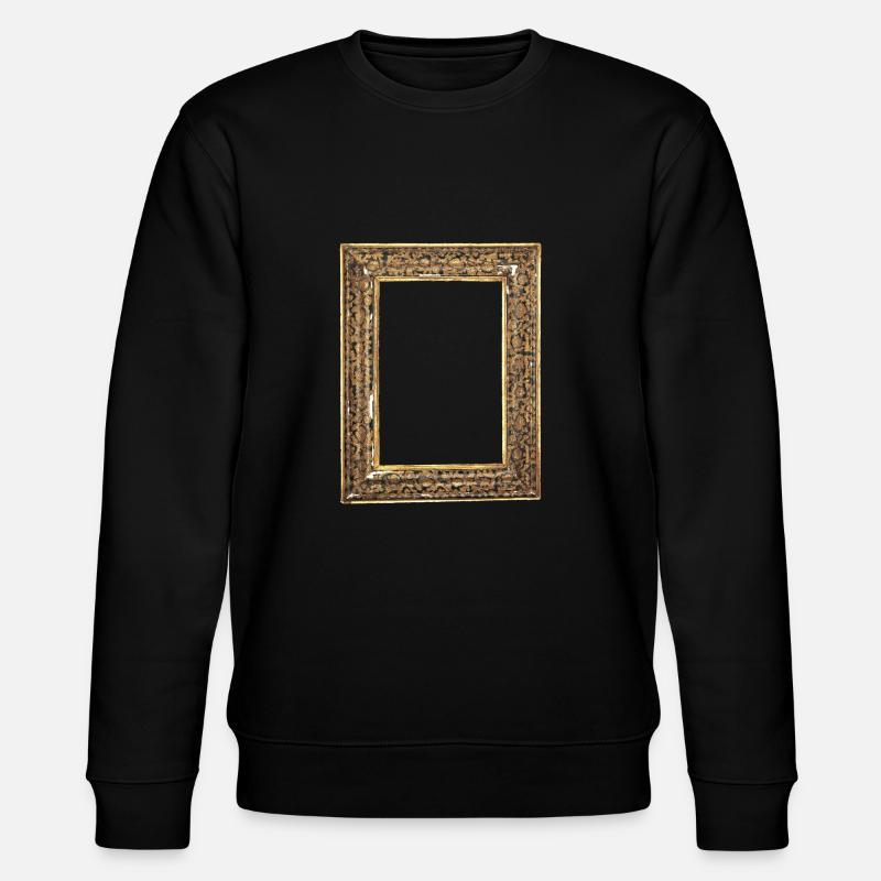 🖼️ cadre d’or noir - Sweat bio CHANGER Stanley/Stella Unisexe - noir