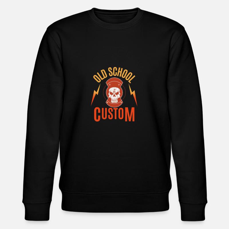 Old-School-Gewohnheit - Stanley/Stella Unisex Bio-Sweatshirt CHANGER - Schwarz