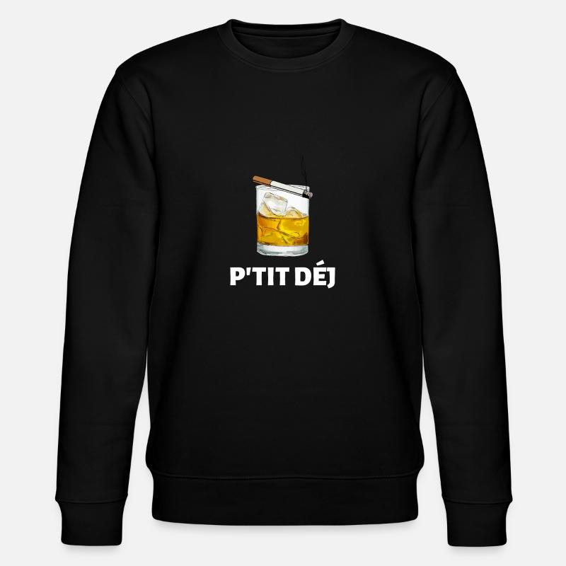 ptit dej - Sweat bio CHANGER Stanley/Stella Unisexe - noir