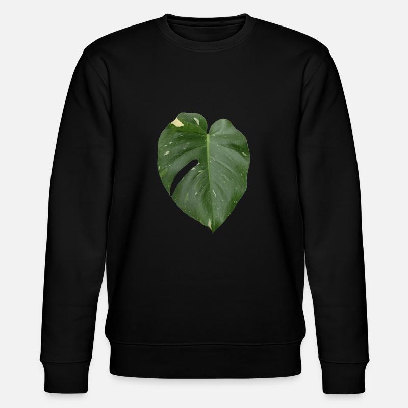 Monsterablatt - Stanley/Stella Unisex Bio-Sweatshirt CHANGER  - Schwarz
