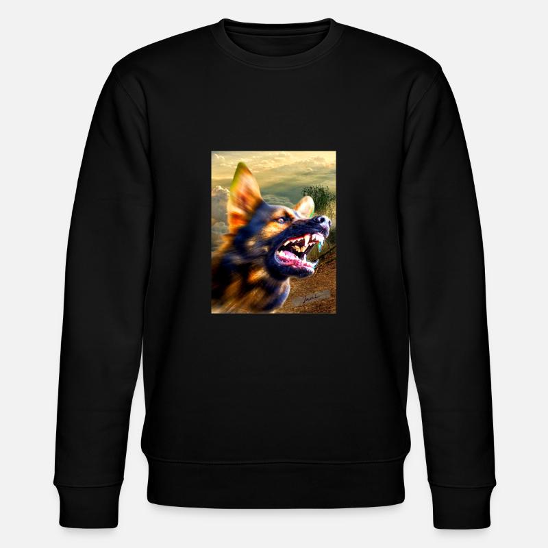 Juni Titel - Stanley/Stella Unisex Bio-Sweatshirt CHANGER  - Schwarz