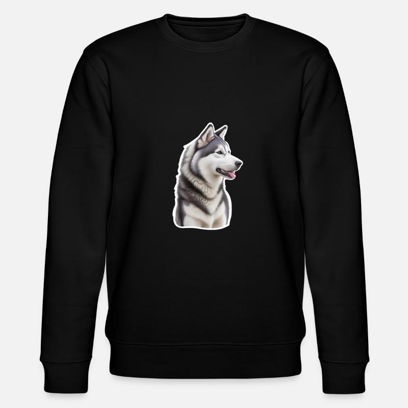 Husky - Stanley/Stella Unisex Bio-Sweatshirt CHANGER  - Schwarz