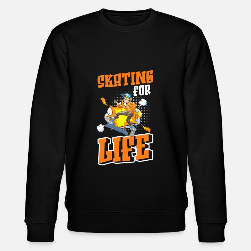 Nerd de bande dessinée - Sweat bio CHANGER Stanley/Stella Unisexe - noir