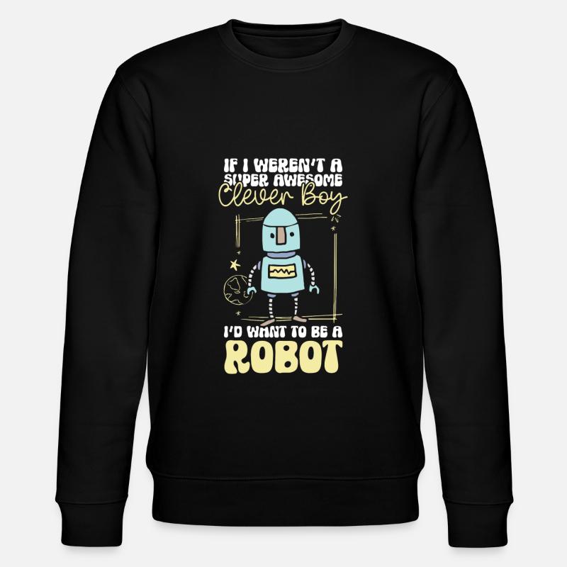 Technicien en robotique mécanique Android - Sweat bio CHANGER Stanley/Stella Unisexe - noir
