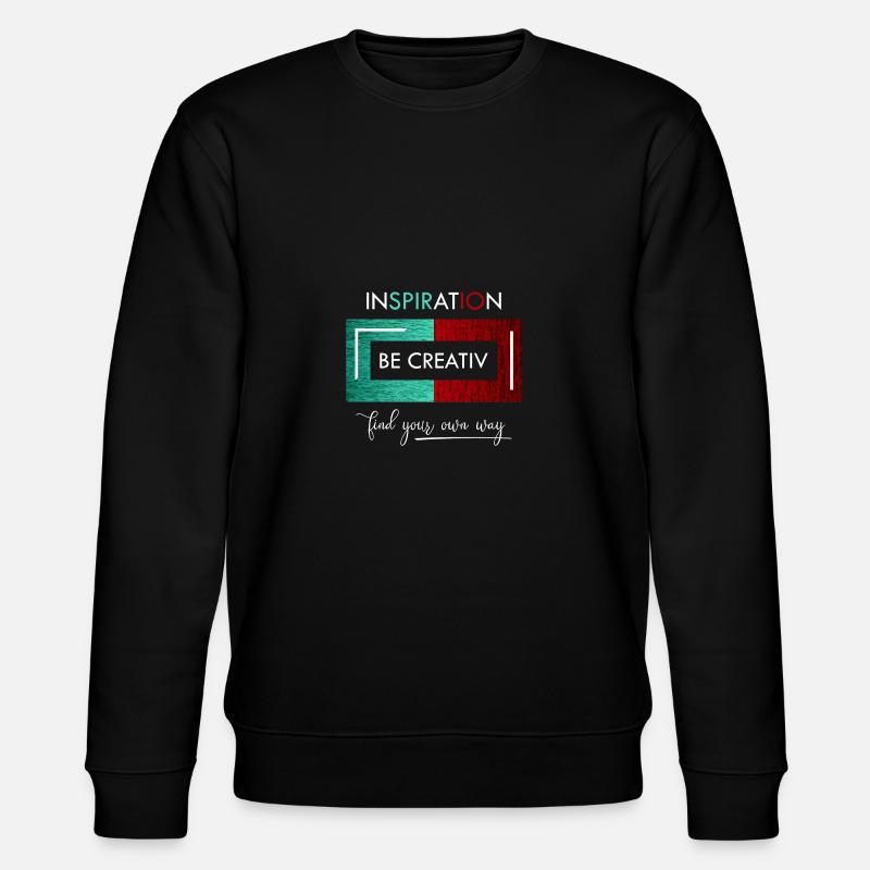 Inspiration Soyez créatif - Sweat bio CHANGER Stanley/Stella Unisexe - noir