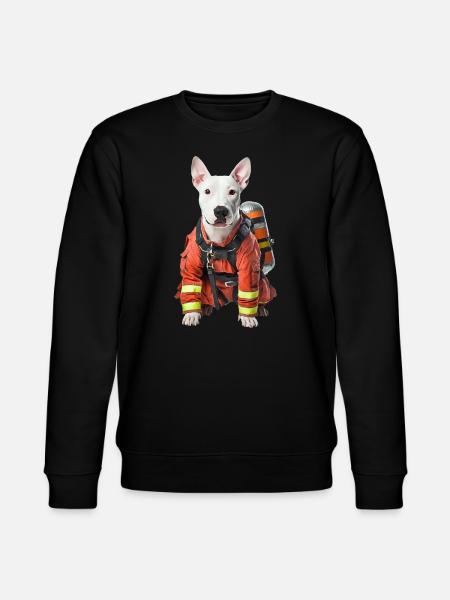 Bullterrier - Stanley/Stella Unisex Bio-Sweatshirt CHANGER - Schwarz