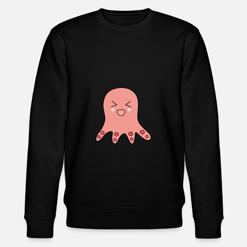 Octopus Marine Animals - Stanley/Stella CHANGER Unisex Organic Sweatshirt - black
