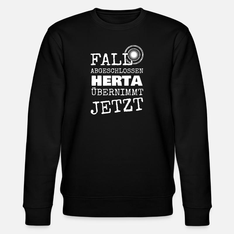 Prénom Herta - Sweat bio CHANGER Stanley/Stella Unisexe - noir