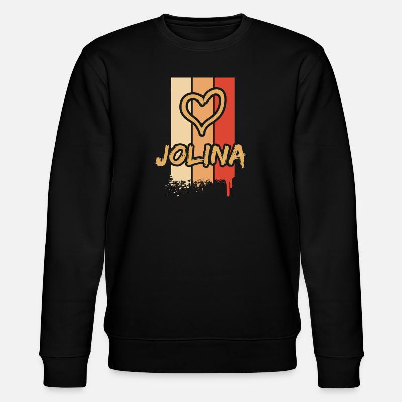 Jolina Jolina - Stanley/Stella Unisex Bio-Sweatshirt CHANGER  - Schwarz