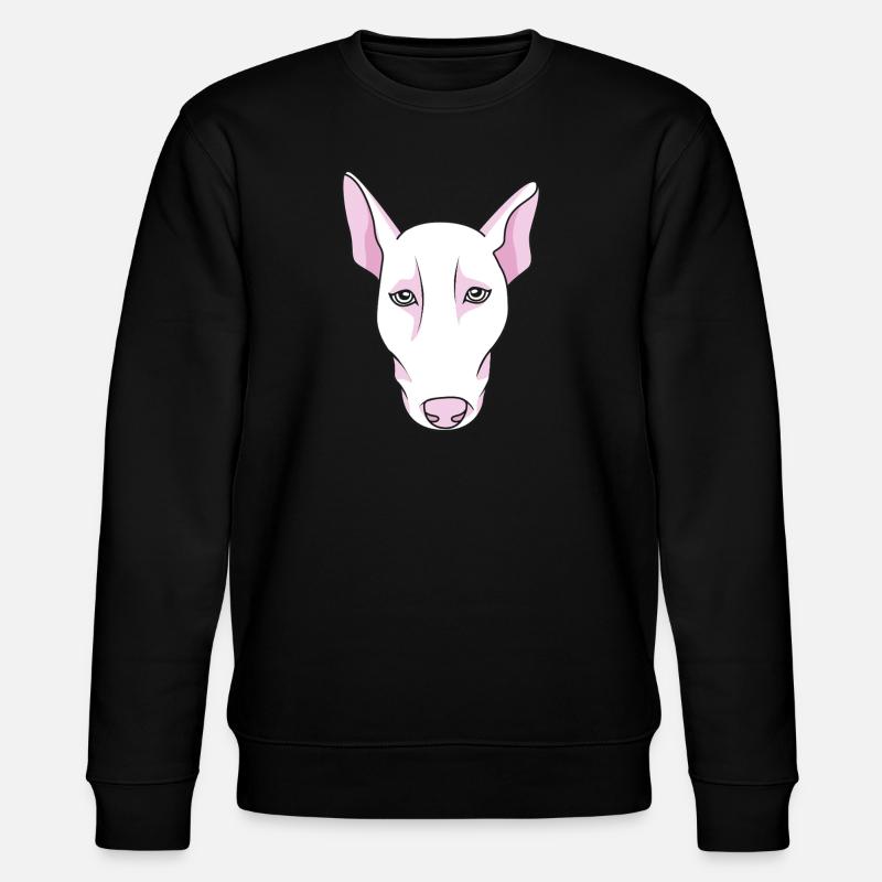 Bullterrier - Stanley/Stella Unisex Bio-Sweatshirt CHANGER  - Schwarz