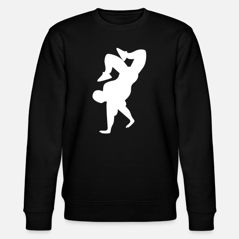 Breakdance - Stanley/Stella Unisex Bio-Sweatshirt CHANGER  - Schwarz
