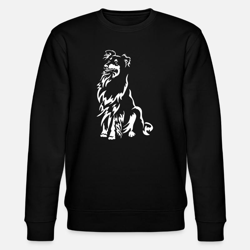 Collie « Édition Noire » - Sweat bio CHANGER Stanley/Stella Unisexe - noir