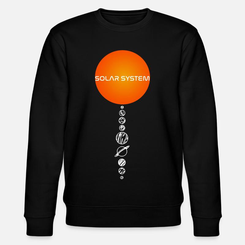Le soleil et les planètes - Sweat bio CHANGER Stanley/Stella Unisexe - noir