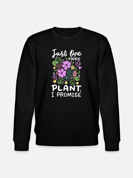 Garten Gartenarbeit Pflanzen - Stanley/Stella Unisex Bio-Sweatshirt CHANGER  - Schwarz