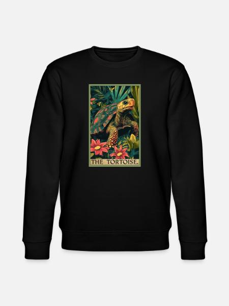 Tortoises Tortoise - Stanley/Stella CHANGER Unisex Organic Sweatshirt - black