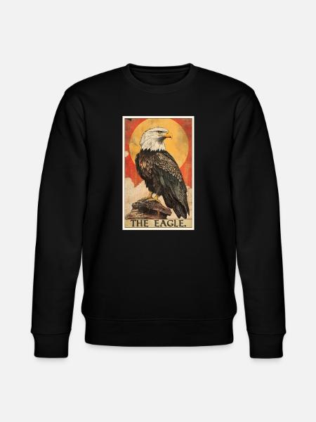 Eagle - Stanley/Stella CHANGER Unisex Organic Sweatshirt - black