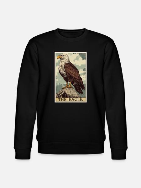 Eagle - Stanley/Stella CHANGER Unisex Organic Sweatshirt - black