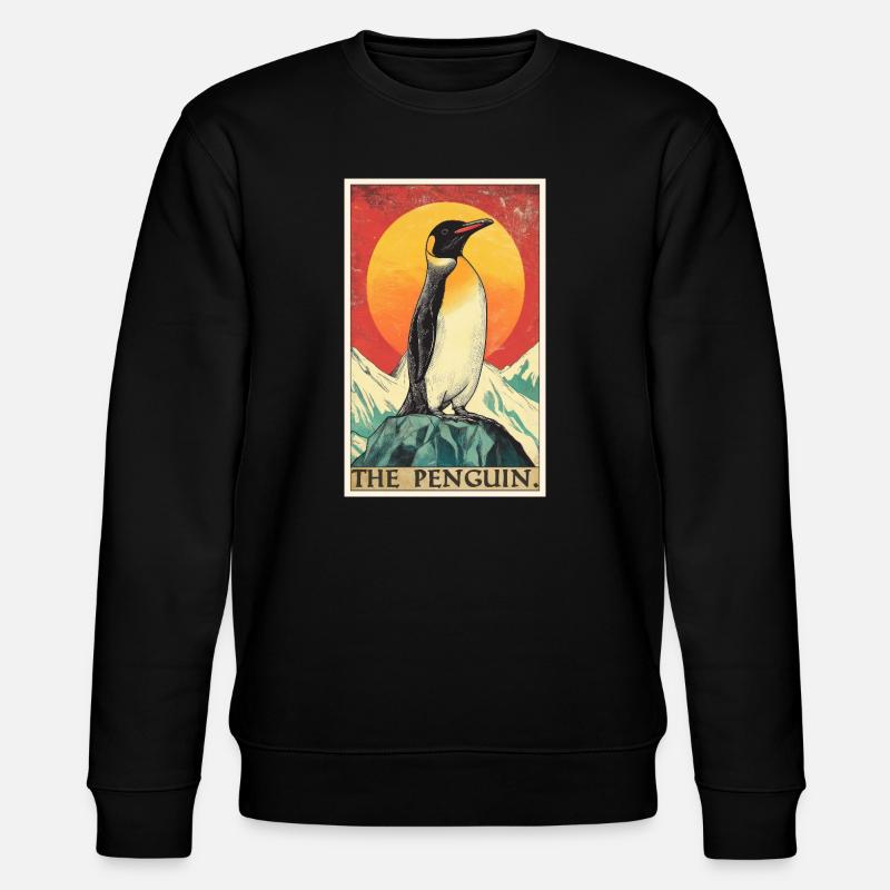 Pingouins Pingouin - Sweat bio CHANGER Stanley/Stella Unisexe - noir